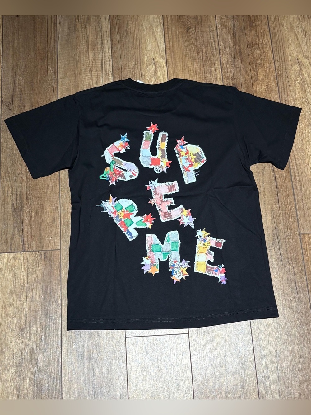 Supreme Black Tee Shirt Short Sleeve Brand New Mens Size Medium